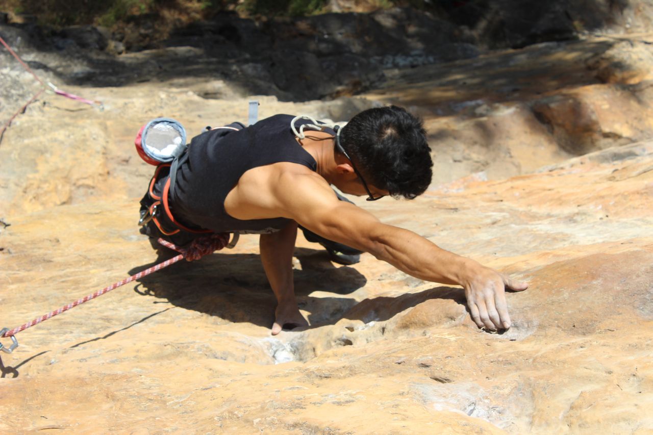 Hattiban rock climbing